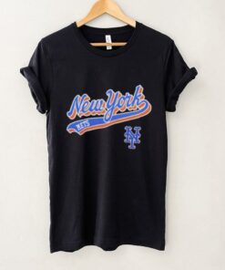 New York Mets Pro Standard Script Tail 2024 T shirt