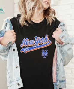New York Mets Pro Standard Script Tail 2024 T shirt
