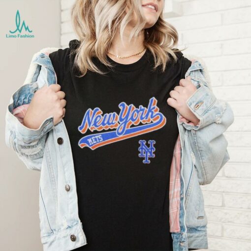 New York Mets Pro Standard Script Tail 2024 T shirt