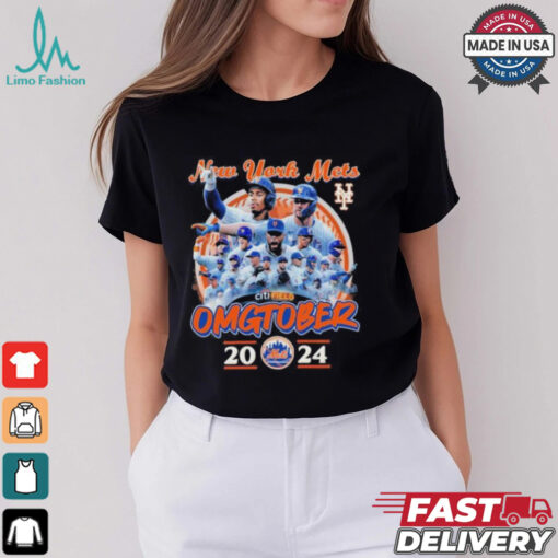 New York Mets Team OMGTOBER October 2024 Shirt