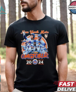 New York Mets Team OMGTOBER October 2024 Shirt