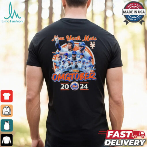 New York Mets Team OMGTOBER October 2024 Shirt