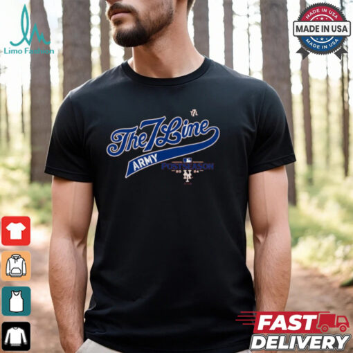 New York Mets The 7 Line Army 2024 MLB Postseason 2024 t shirt