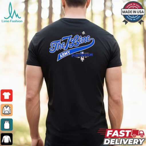 New York Mets The 7 Line Army 2024 Postseason shirt
