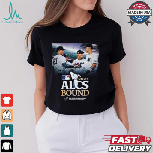 New York Yankees 2024 ALCS Bound Poster Shirt