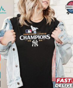 New York Yankees 2024 American League Champions Winner Clinched MLB World Series shirt