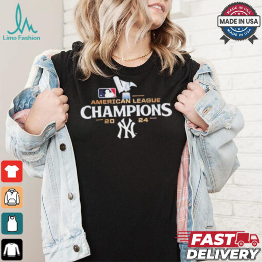 New York Yankees 2024 American League Champions Winner Clinched MLB World Series shirt