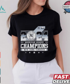 New York Yankees 2024 Champions American League shirt