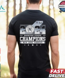 New York Yankees 2024 Champions American League shirt