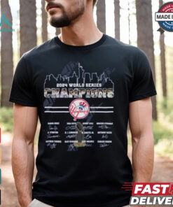 New York Yankees 2024 World Series Champions T Shirt