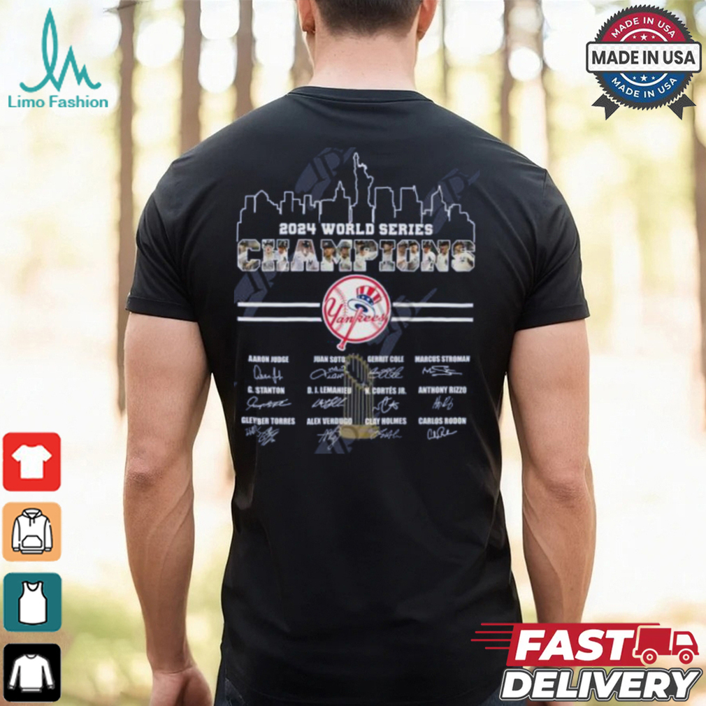 New York Yankees 2024 World Series Champions T Shirt New York Yankees 2024 World Series Champions T Shirt