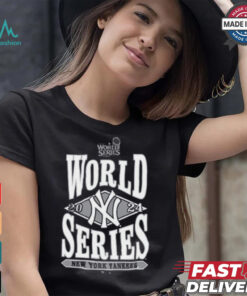 New York Yankees 2024 World Series Participant Diamond Stack T Shirt