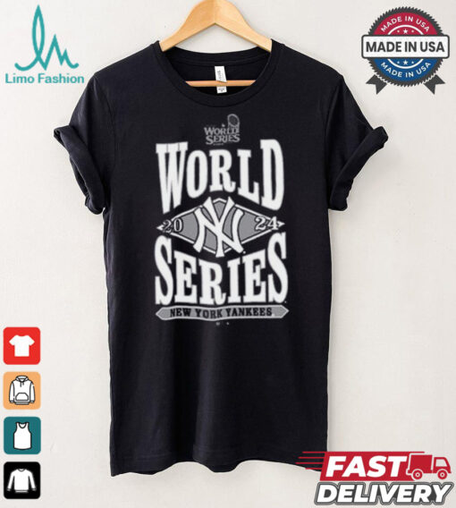 New York Yankees 2024 World Series Participant Diamond Stack T Shirt