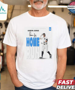 New York Yankees Aaron Judge home run signature shirt