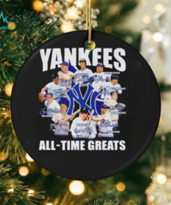 New York Yankees All Time Greats signatures shirt