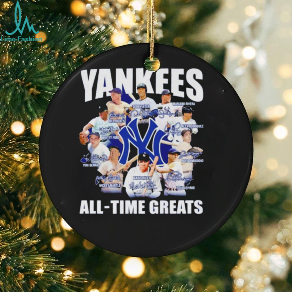 New York Yankees All Time Greats signatures shirt New York Yankees All Time Greats signatures shirt