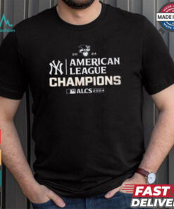 New York Yankees American League Champions ALCS 2024 MLb Clinched World Series Unisex T Shirt