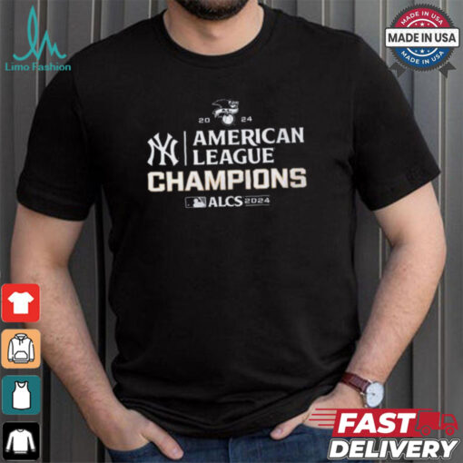 New York Yankees American League Champions ALCS 2024 MLb Clinched World Series Unisex T Shirt