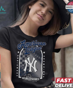 New York Yankees Fanatics 2024 American League Champions T Shirt