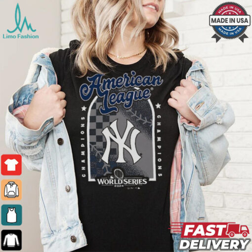 New York Yankees Fanatics 2024 American League Champions T Shirt