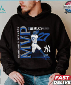 New York Yankees Giancarlo Stanton 2024 American League Championship Series MVP T Shirt