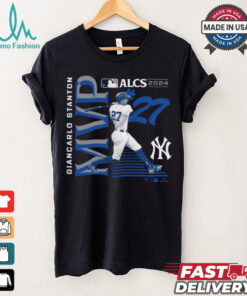 New York Yankees Giancarlo Stanton 2024 American League Championship Series MVP T Shirt