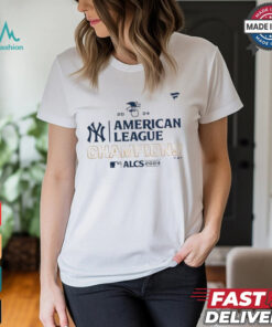 New York Yankees Heather 2024 ALCS American League Champions Locker Room t shirt