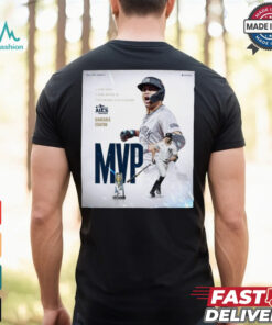 New York Yankees MLB 2024 ALCS Giancarlo Stanton MVP Poster t shirt