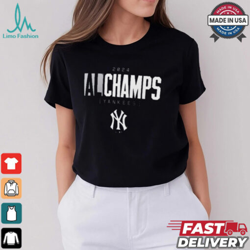 New York Yankees MLB 2024 American League Champions Logo t shirt