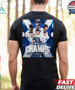 New York Yankees MLB American League Champs Postseason 2024 Poster t shirt