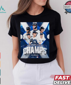 New York Yankees MLB American League Champs Postseason 2024 Poster t shirt