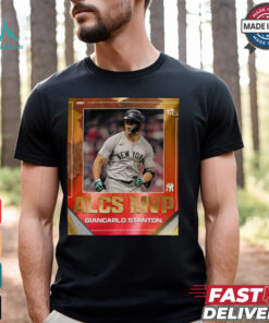 New York Yankees MLB Giancarlo Stanton ALCS MVP 2024 Poster t shirt