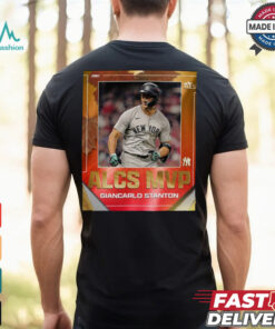 New York Yankees MLB Giancarlo Stanton ALCS MVP 2024 Poster t shirt