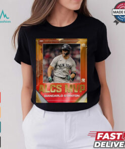 New York Yankees MLB Giancarlo Stanton ALCS MVP 2024 Poster t shirt