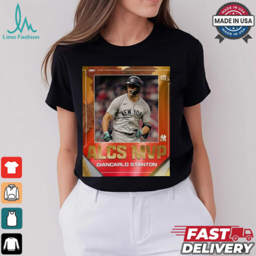 New York Yankees MLB Giancarlo Stanton ALCS MVP 2024 Poster t shirt