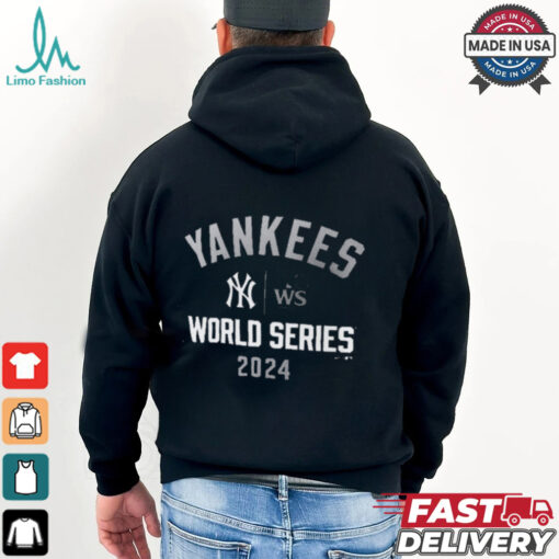 New York Yankees MLB WS 2024 World Series Arched Lockup t shirt