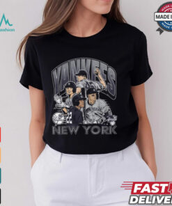 New York Yankees Multi Player MLB Painting t shirt