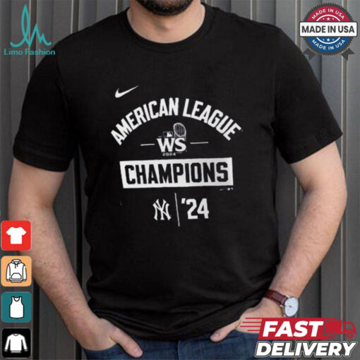 New York Yankees Nike 2024 American League Champions T Shirt