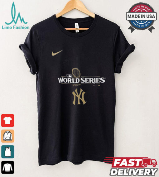 New York Yankees Nike 2024 World Series Trophy T Shirt