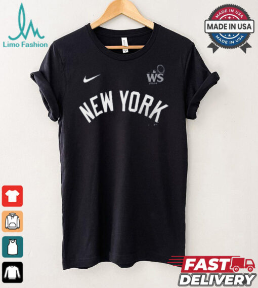 New York Yankees Nike 2024 World Series Wordmark T Shirt