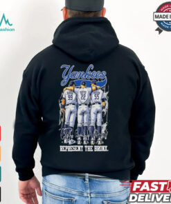 New York Yankees Represent The Bronx Signatures shirt