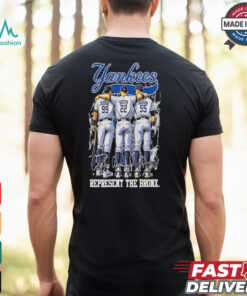 New York Yankees Represent The Bronx Signatures shirt