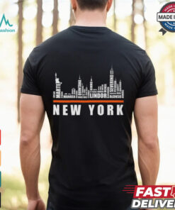 New York Yankees Skyline Baseball Shirt