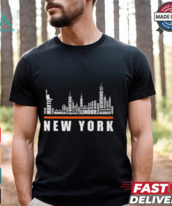 New York Yankees Skyline Baseball Shirt