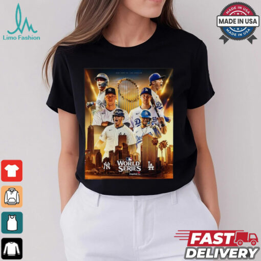 New York Yankees Vs Los Angeles Dodgers World Series 2024 shirt