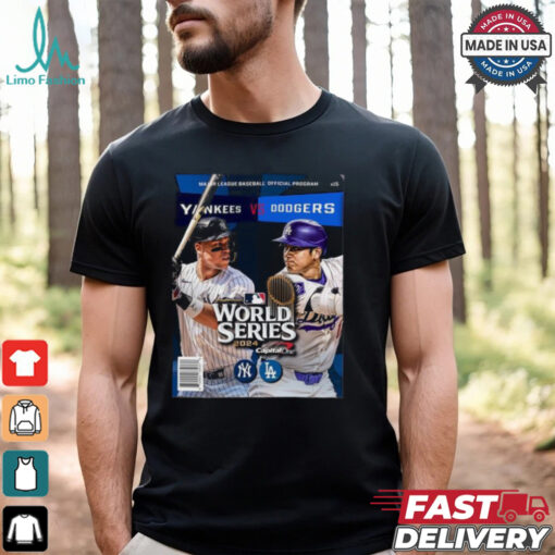 New York Yankees vs. Los Angeles Dodgers 2024 World Series Poster Shirt