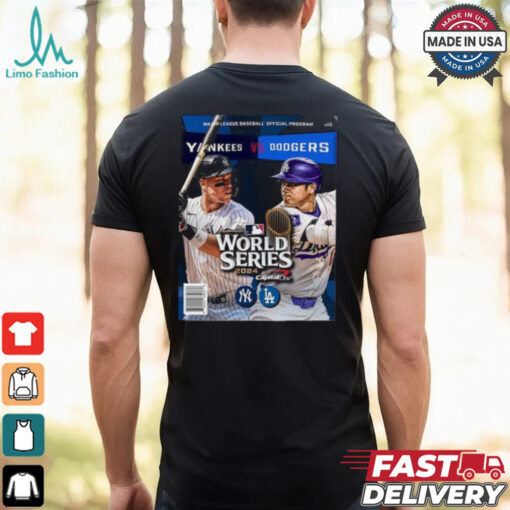 New York Yankees vs. Los Angeles Dodgers 2024 World Series Poster Shirt