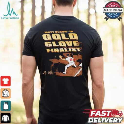 Nice Matt Olson Atlanta Braves Gold Glove Award Finalist 2024 T shirt
