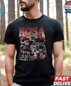 Nick Bosa Vintage 90s Fans Gift T Shirt