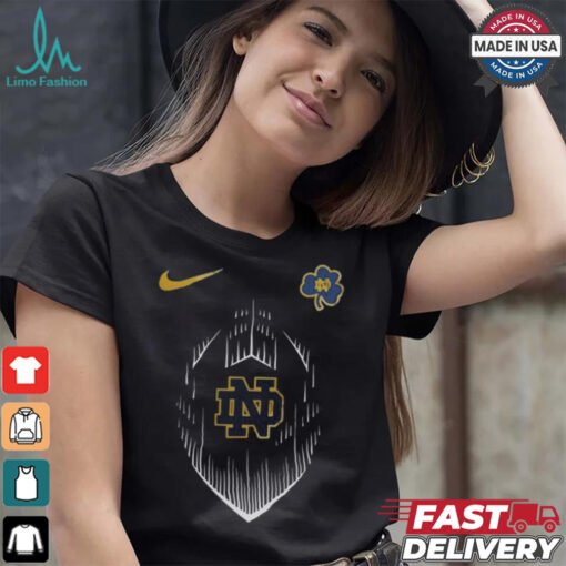 Nike Notre Dame Fighting Irish Forever Not Just When We Win Logo Shirt